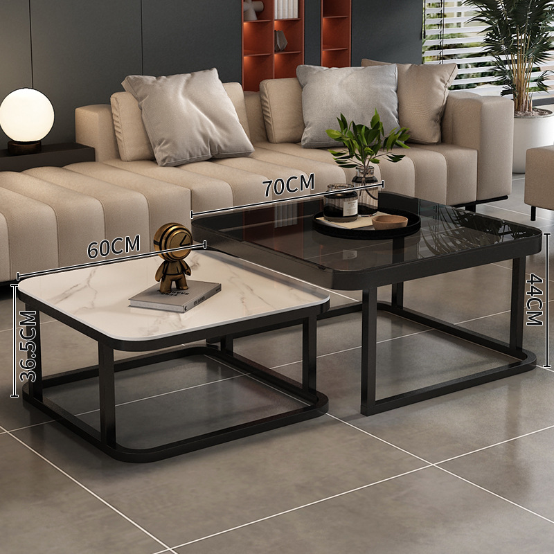 Cadre noir : Verre gris blanc