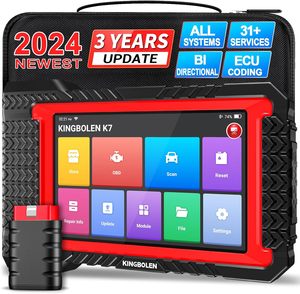KINGBOLEN K7 <strong>2025</strong> Bi-directional Car Diagnostic Scanner 12V ECU Coding With 28+ Resets Code Reader SDK Combination Full Systems - Product Image 2