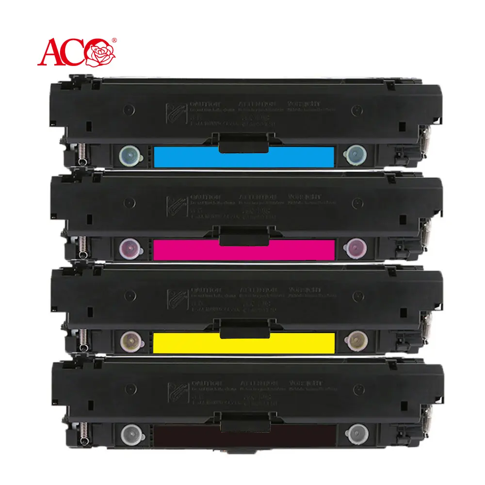 ACO Toner Cartridge Color CF360X CF361X CF362X CF363X 508X Compatible For HP M552 M553 MFP M577f Wholesale Recruit Agents