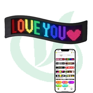 フレキシブルLEDサインボードプログラム可能メッセージ防水ステッカーRGB LEDディスプレイパネルショップカーウィンドウLEDマトリックススクリーン用 - Product Image 2