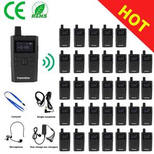2.4g cinque vie cinque persone citofono dispositivo di spiegazione del sistema di guida turistica wireless per l'allenatore degli arbitri della conferenza espositiva - Product Image 2