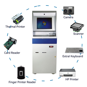 Торговый автомат с RFID-картой, принтер для карт, Диспенсер, терминал оплаты, Pos-терминал, киоск с модулем для наличных/монет - Product Image 6