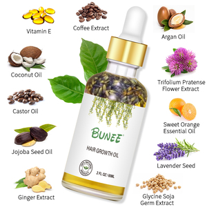 Organik saç büyüme serumu kafa derisi serum cilt bakımı private label saç yağı teşvik eder
