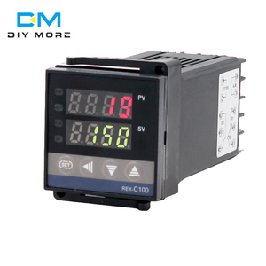 REX-C100 Digital <strong>PID</strong> <strong>Temperature</strong> <strong>Controller</strong> Thermostat <strong>SSR</strong> <strong>output</strong> Max.40A <strong>SSR</strong> Relay K Thermocouple Probe High Quality - Product Image 2