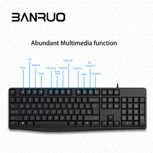 Factory Price Custom Spanish Arabic Layout <strong>Keyboard</strong> and <strong>Mouse</strong> Kit Office <strong>Computer</strong> Ergonomic Waterproof Wired <strong>Keyboard</strong> and <strong>Mouse</strong>