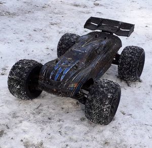 2.4Ghz JLB 21101レーシングチーターRCカー1:10トラギー80A 120A ESC防水RCオフロードトラック4x4ブラシレス - Product Image 4
