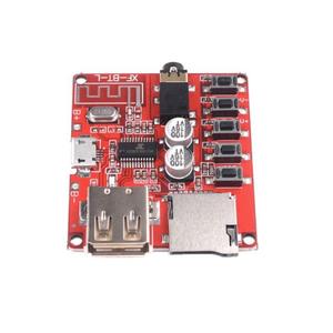 Placa amplificadora IC Bluetooth nueva y original con botones Interfaz MIRCO Receptor de audio Bluetooth Soporte para unidad USB