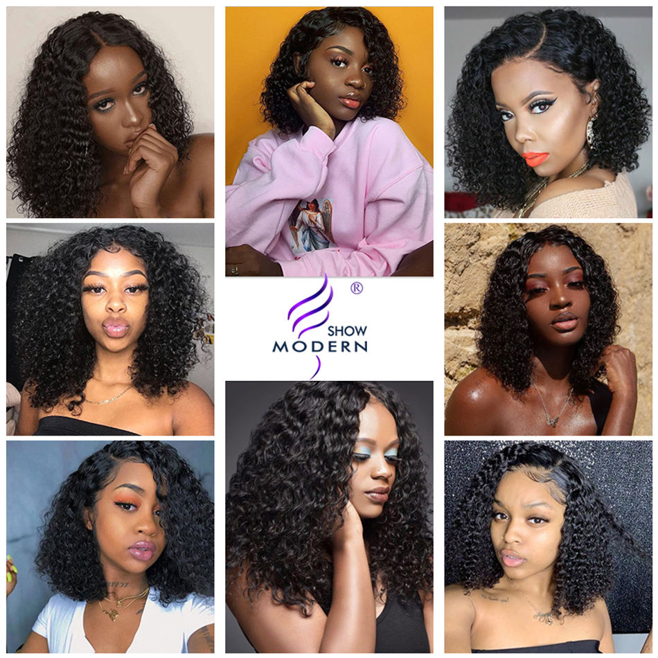 วิกผมบ๊อบลูกไม้13*4