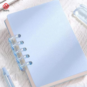 Student A7 Size Spiral Bound <strong>Notebooks</strong> Durable Loose-leaf Refillable <strong>with</strong> <strong>Index</strong> Pocket PU Cover Similar to A3 Size - Product Image 4