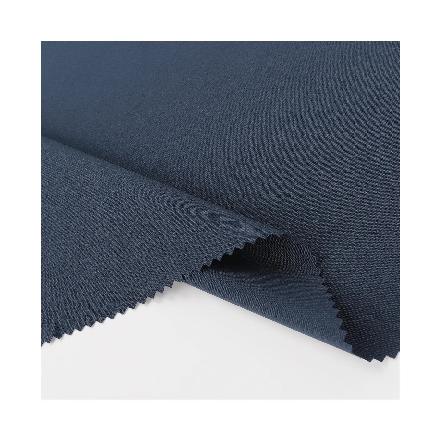 Polyester uni léger et doux à sec extensible dans 4 sens pour manteau pour pantalon Recyle Tissu respirant confortable antibactérien