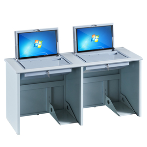 Multimedia Classroom Desk <strong>School</strong> Furniture <strong>Computer</strong> Desk Flip up LCD Monitor Classroom Desk <strong>Table</strong> - Product Image 5