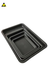 Contenitore contenitore speciale sicuro contenitore polvere scatola ondulata Esd vassoi con divisori