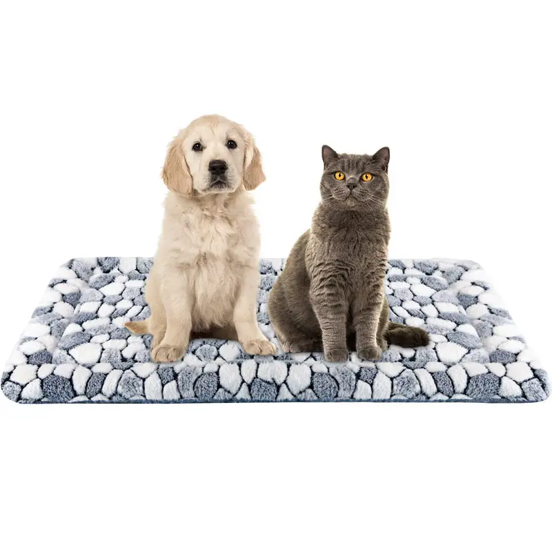 Có thể đảo ngược mềm Pet ngủ máy có thể giặt cũi Pad Cat Dog Crate giường mat