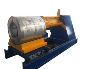 High Quality 5 Tons 10 Tons Hydraulic Decoiler Machine PLC Control <strong>System</strong> New Condition PPGI Raw Used Roll Forming Machine - Product Image 5
