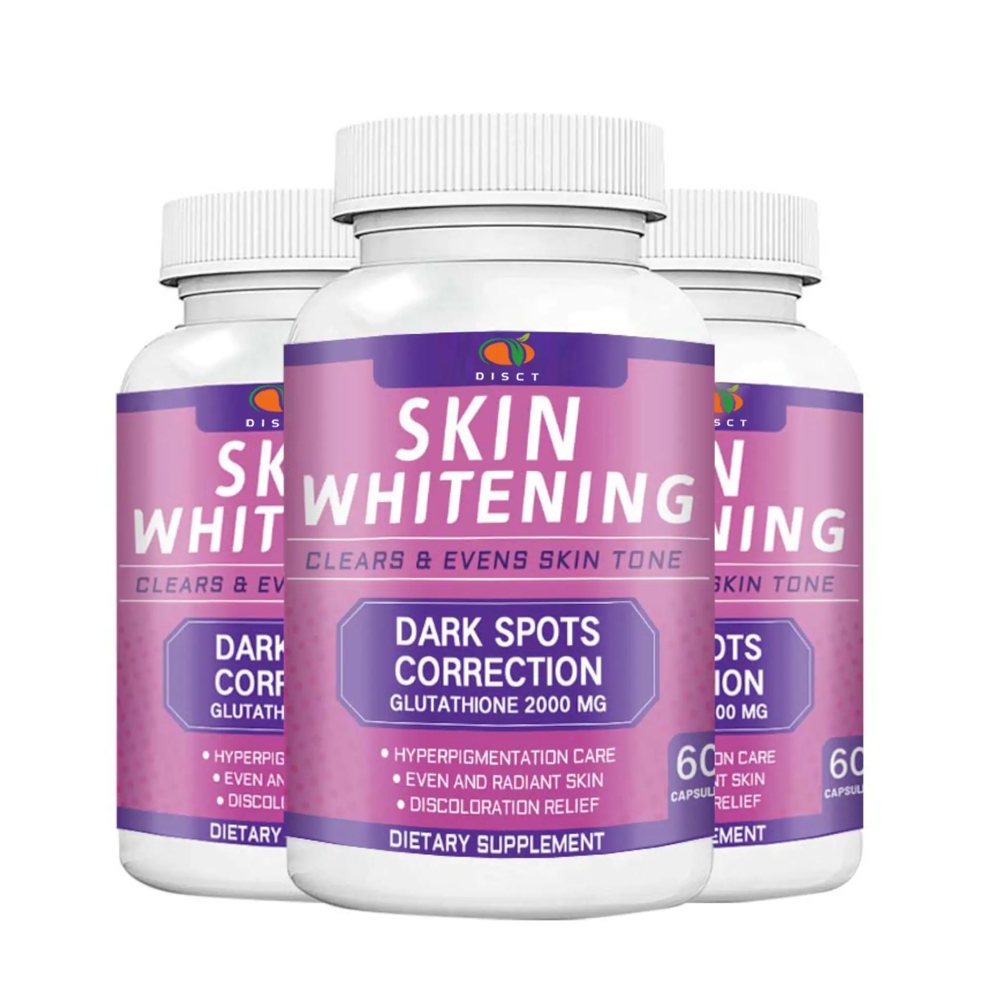 Private Label High Vitamin B3 und Vitamin C Skin White ning Supplement Tablette mit Akne-Narben entferner