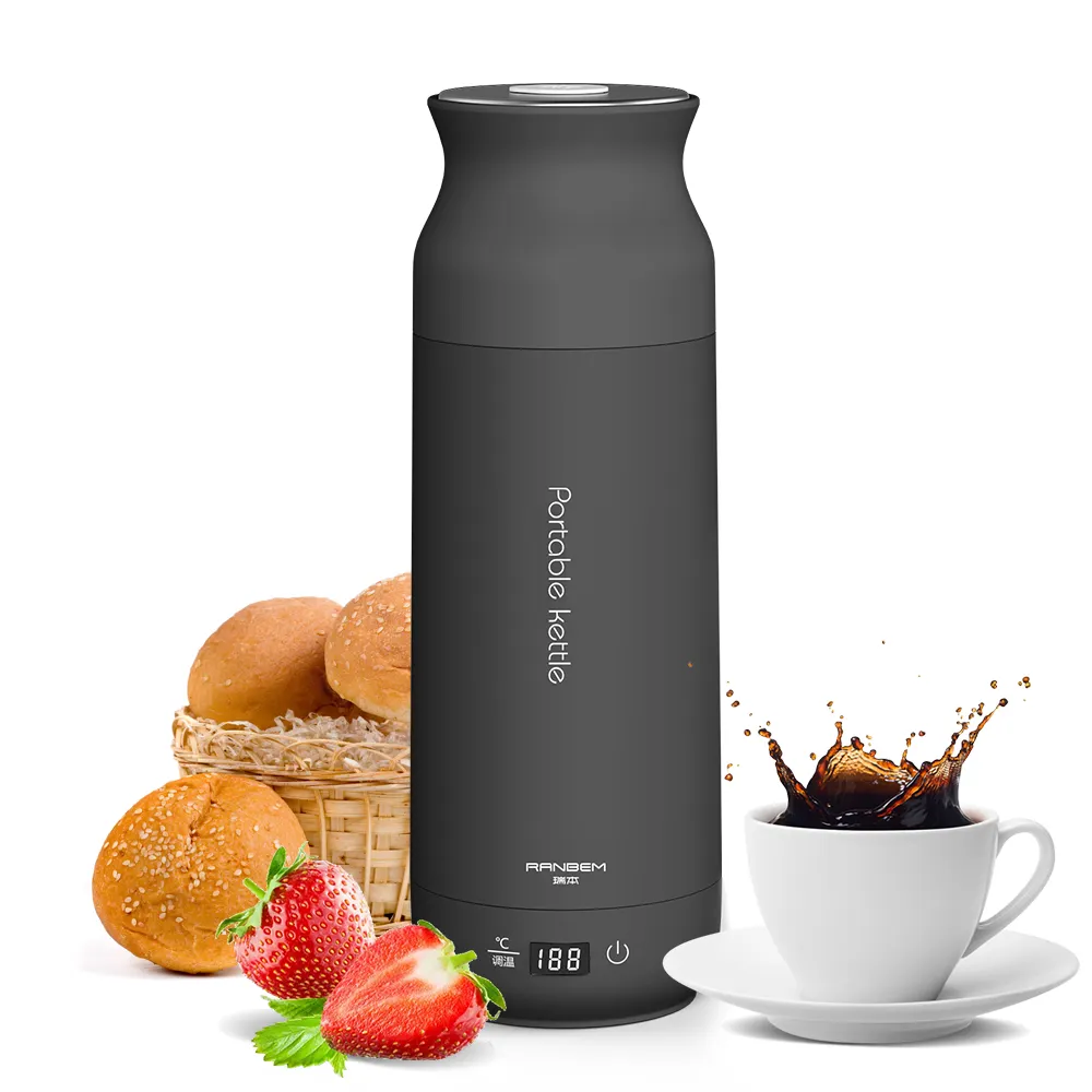 Ranbem 1026R sıcak satış elektrikli ısıtma çay ve kahve fincanı sıcak su şişesi elektrikli ısıtma Pot seyahat su ısıtıcısı