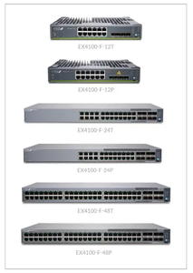 48-Port 10/100/1000 PoE + Switch EX4100-48P Juniper Networks Daten aggregation Core Gigabit Switches - Product Image 4