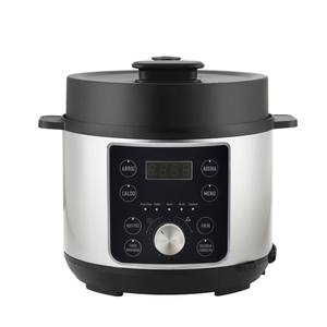 2025 New Design Electric Pressure Cooker Smart <strong>Programs</strong> With Knob Control LCD White Light Display America Great Sell
