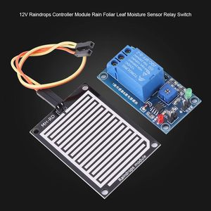 Adjustable 12V Raindrops <strong>Sensor</strong> Controller Relay Electronic Modules and Kits <strong>for</strong> Weather Monitoring Rain Detection - Product Image 6
