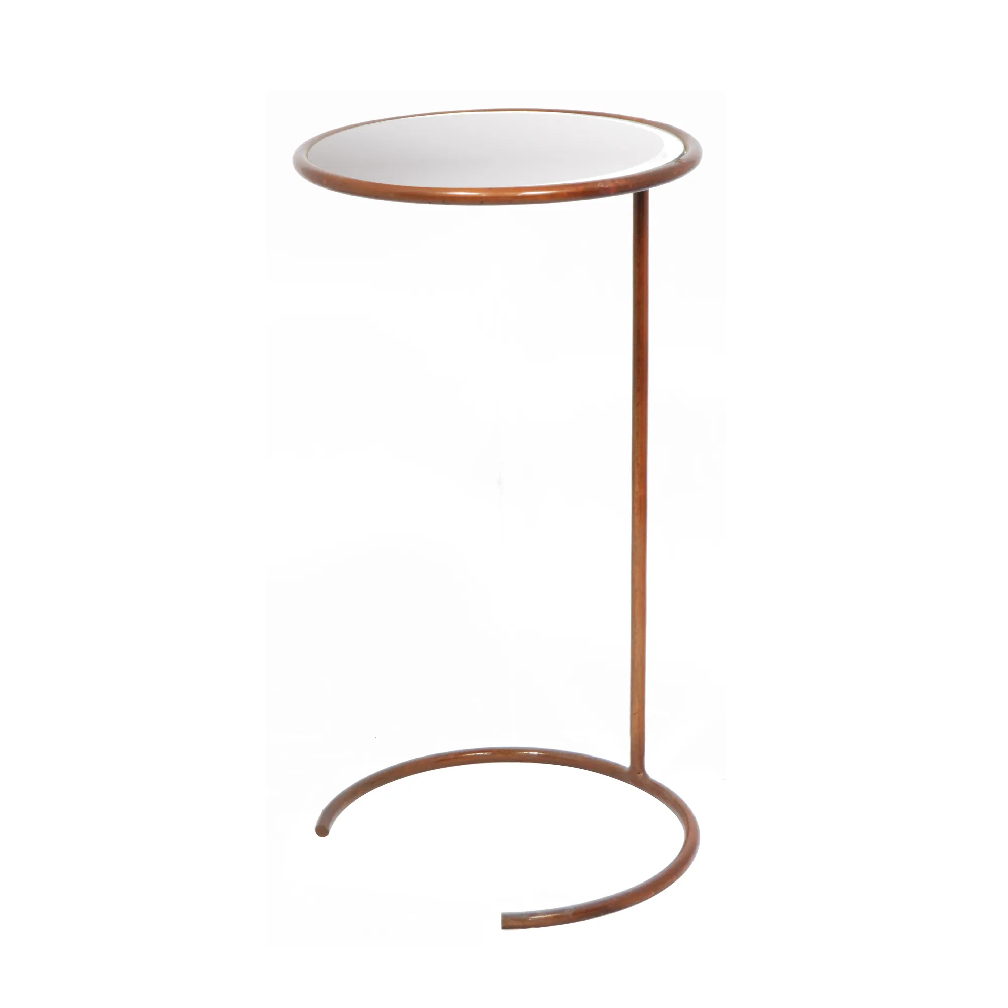 Table d'appoint de chevet et de canapé nordique minimaliste nouveau Design petite table d'appoint ronde en métal miroir en métal bon marché avec prix personnalisé