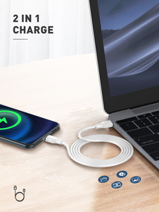 LDNIO LC121-I สายชาร์จ USB C PD 30 W Fast ชาร์จข้อมูลสําหรับ Iphone 11 12 13 Pro Max Quick ชาร์จข้อมูลสาย - Product Image 5
