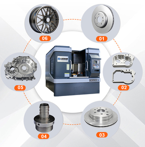 Sistema de control CNC GSK automático de servicio pesado KD800 KD500 Torno vertical de eje C Motor de husillo único Nueva condición para servicio mediano - Product Image 3