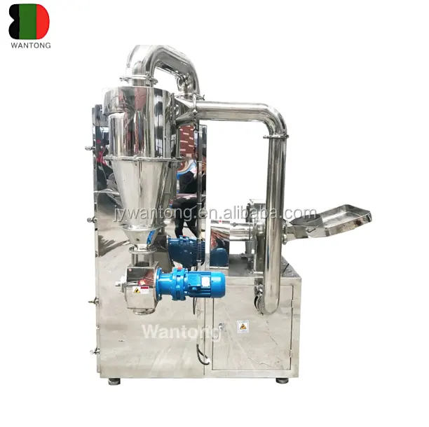 WLF gengibre seco açafrão pó goma árabe esmagamento fazendo máquina triturador