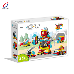 Chengji Diy 3d Kids Creative Educational Toy Construction Assembly 158pcs <strong>Building</strong> <strong>Game</strong> Toy <strong>Robots</strong> for Kids <strong>Building</strong> Blocks - Product Image 5