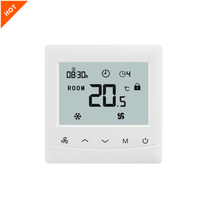 Modernes Design 230V Gebläsekonvektor-Thermostat mit PI-Algorithmus 5 bis 35C Bereich 0,5 C Genauigkeit - Product Image 1