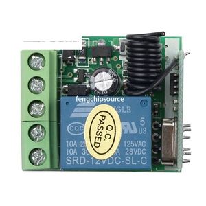433mhz RF trasmettitore con telecomando Wireless DC 12V modulo ricevitore relè