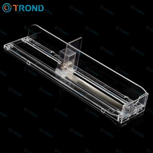 Wholesale Plastic Spring Loaded <strong>Shelf</strong> <strong>Pusher</strong> <strong>System</strong> for Cigarette Tobacco Store Can Organizer