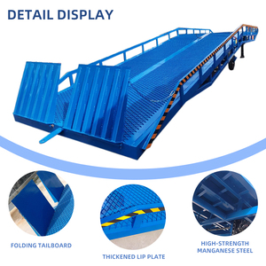 Elektrisch angetriebene Hebe-und Bewegungs brücke zum Laden und Entladen von Waren in und aus Containern - Product Image 2