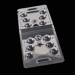 Transparante Plastic Verpakking Met Papieren Kaartschuif Voor Vissen Lokken Op Maat Gemaakte <span class=keywords><strong>Clamshell</strong></span> Blisterverpakking Voor Speelgoed - Product Image 2