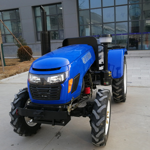 40hp 4wd 4x4热式拖拉机小型迷你农用轮式拖拉机，带前装载机和反铲装载机 - Product Image 3