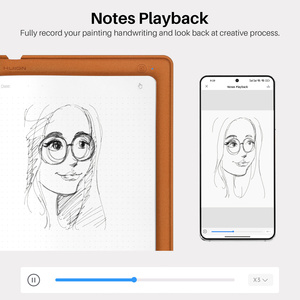 नोट x10 डिजिटल ड्राइंग लिखावट के लिए पोर्टेबल स्मार्ट नोटबुक पेन सेट ग्राफिक्स ड्राइंग टेबलेट - Product Image 4