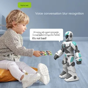 Intelligenter Programmier roboter im Maßstab 1:5 Musikalisches RC-Spielzeug für Kinder mit Gesten erkennung und Sprach interaktion Englische Version - Product Image 3