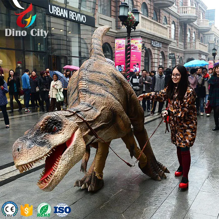 Vida Tamanho Adulto Traje de Dinossauro Realista Sexy Para Venda