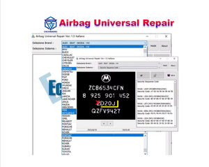 Airbag Reset Tool Airbag riparazione universale V1.5 ECU programmatore di Airbag 1.5 ECU Chip Tuning File di Software di diagnostica per auto - Product Image 1
