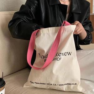 Özel ekstra ağır ağırlık büyük pamuk tuval Tote çanta alışveriş için kişiselleştirilmiş Logo özel boyut ve büyüleyici tasarım - Product Image 3