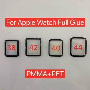 สมาร์ทวอทช์อุปกรณ์ป้องกันหน้าจอสำหรับ Apple Watch Series 6 5 8 38mm 42mm 40mm 44mm 3D RADIAN ทำจาก PMMA - Product Image 4