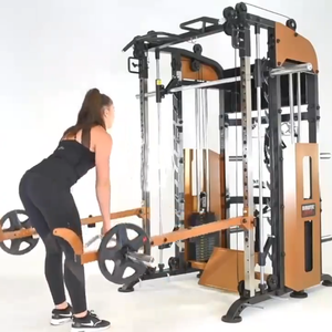 Multi Functional Trainer <strong>Smith</strong> Machine Squat Rack of Home Gym Multi Station Equipment - Product Image 1