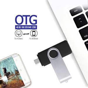 Mobiltelefon USB-Flash-Laufwerk 2-in-1-OTG-Android-Computer 2-in-1-USB-Flash-Laufwerk Typ-C-Adapter rotierendes USB-Flash-Laufwerk 8G für - Product Image 4