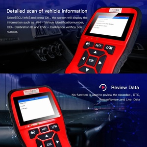 THINKELK TK618 Codenleser Scanner Auto Motor Diagnostik lesen und löschen Fehler Code Ansicht einfrieren Daten Auto OBD2 CAN Diagnosegeräte - Product Image 5