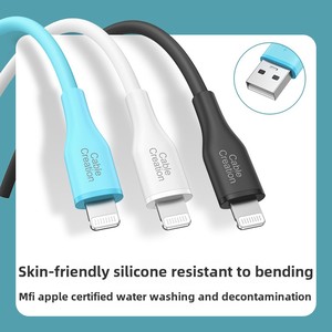MFi Certified Compatible for <strong>Apple</strong> iPhone 17 Pro Max 16/XR Liquid Silicone Type-C Data Cable - Product Image 6