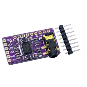 Arayüz I2S PCM5102A DAC dekoder GY-PCM5102 I2S oyuncu modülü ahududu Pi için pHAT formatı kurulu dijital PCM5102 ses kurulu