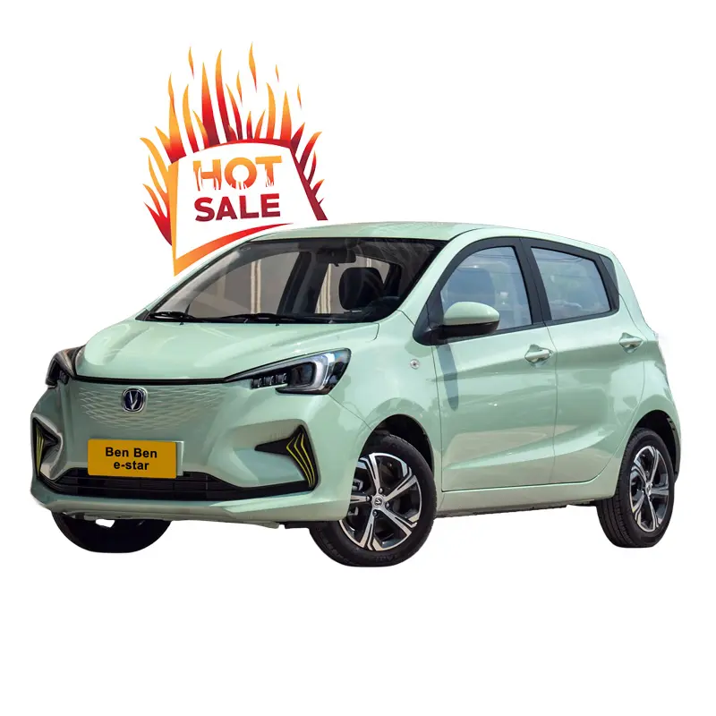 Best selling Changan Benben E-Star 2023 Colorido de alta velocidade changan benben mini carro elétrico para adulto usado mini ev carro