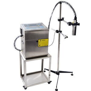 Tubo di tessuto macchina da stampa per numeri testo QR coder stampante industriale a getto d'inchiostro - Product Image 5