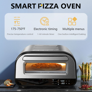 Adatto per Pizza intelligente da 12 "in acciaio inossidabile da 1700W con forno per Pizza con <span class=keywords><strong>Display</strong></span> a <span class=keywords><strong>LED</strong></span>