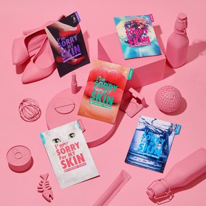 2 Free Shipping Korea <strong>Collagen</strong> Extract PH-balanced Face Sheet Mask Im Sorry for <strong>My</strong> Skin PH5.5 Jelly Mask - Relaxing - Product Image 3
