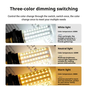 超高輝度<span class=keywords><strong>LED</strong></span>ランプ8W10W E27 E14 3000K/4000K/6000Kキャンドル電球屋内シャンデリア用アルミニウム3色<span class=keywords><strong>LED</strong></span>コーン電球